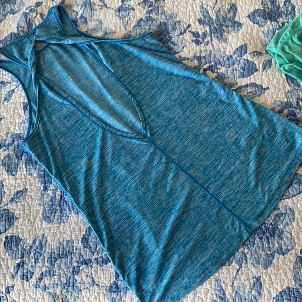 Born Primitive Blue Heather Racerback Tank Top - Picture 5 of 6